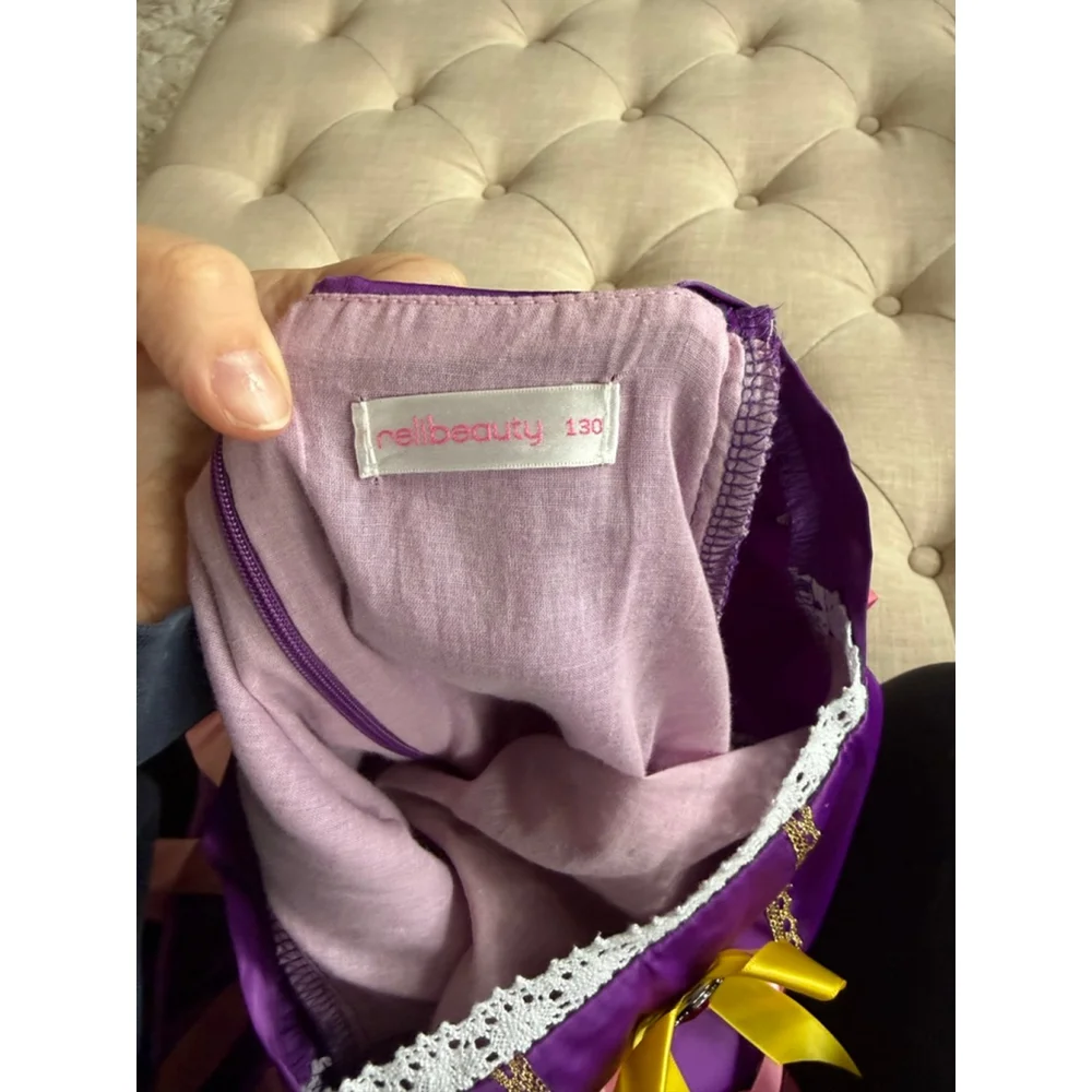 Girls Princess Costume Purple Pink size 7/130